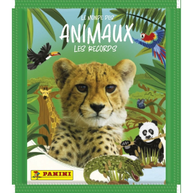 Lipdukų albumas Panini Le Monde des Animaux (FR)