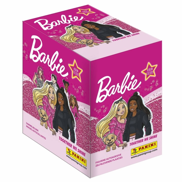 Lipdukų pakuotė Barbie Toujours Ensemble! Panini 36 Vokai