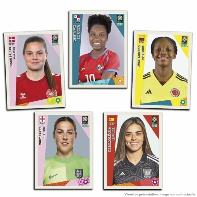 Lipdukų pakuotė Panini FIFA Women’s World Cup AU/NZ 2023 36 Vokai