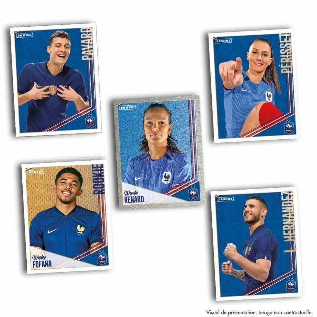 Lipdukų pakuotė Panini France Football 36 Vokai