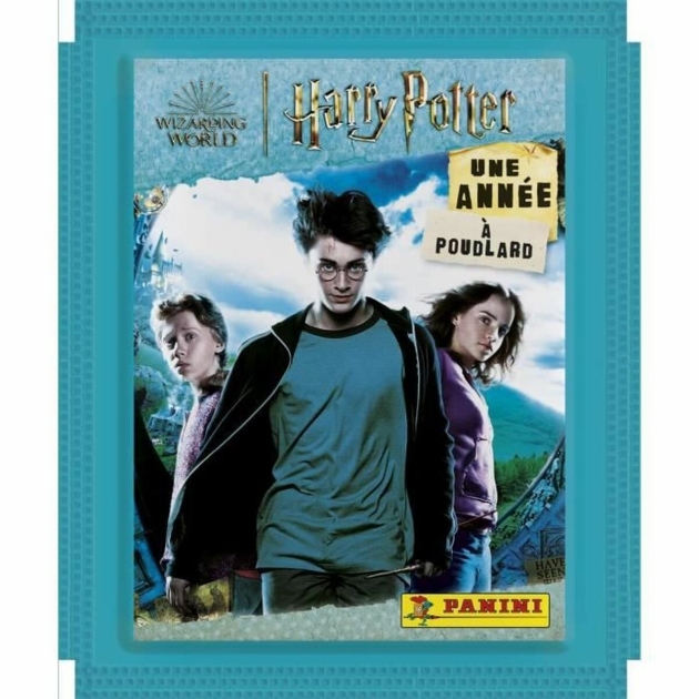 Lipdukų pakuotė Panini Harry Potter one year at Hogwarts 7 vnt. Vokai