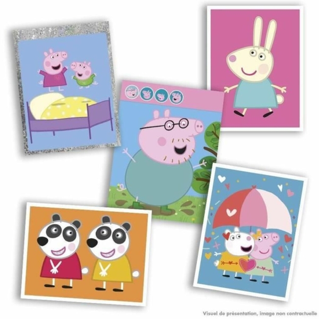 Lipdukų pakuotė Peppa Pig Photo Album Panini 36 Vokai