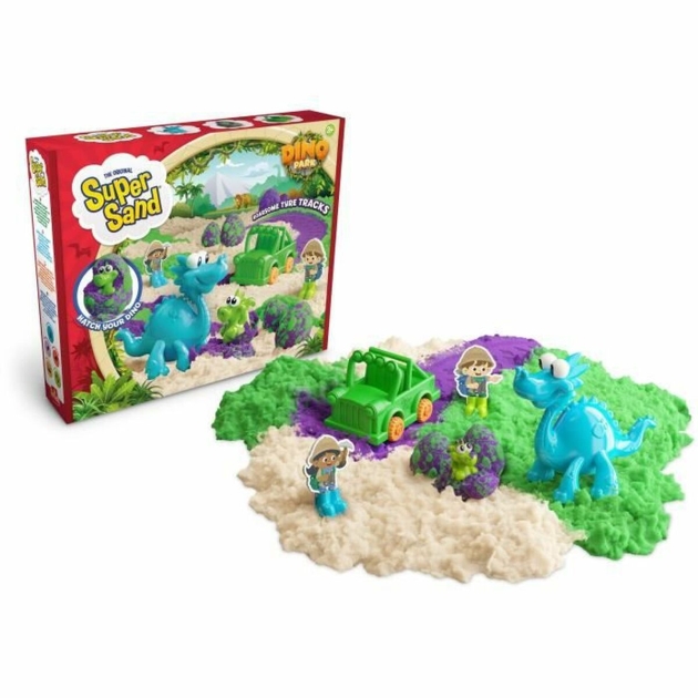 Magiškas smėlis Goliath Dino Park + 3 metų Playset