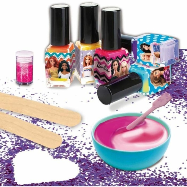 Manikiūro rinkinys Lisciani Giochi Barbie nail art