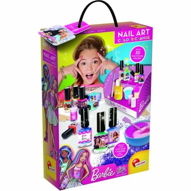 Manikiūro rinkinys Lisciani Giochi Barbie nail art