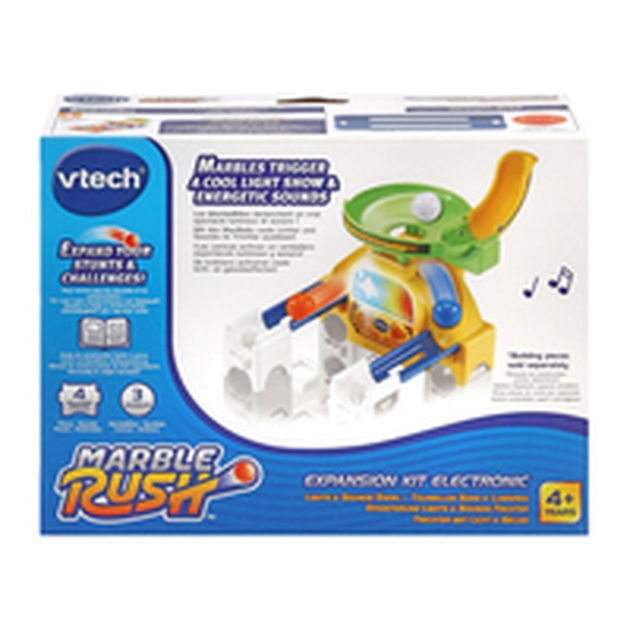 Marmuro rinkinys Vtech Marble Rush – Expansion Kit Electronic – Trechter Lenktynių trasa 4 Dalys Trasa su Rampomis + 4 metų