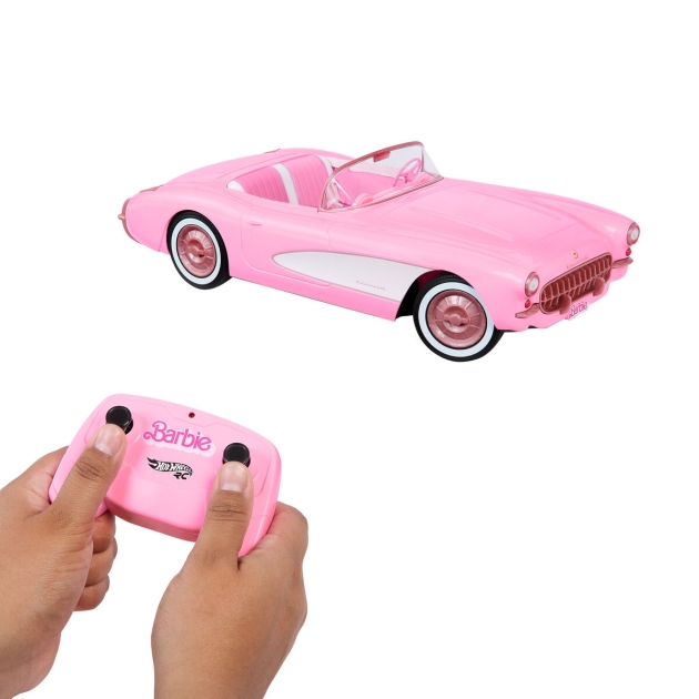 Mašina Barbie The Movie Hot Wheels RC Corvette