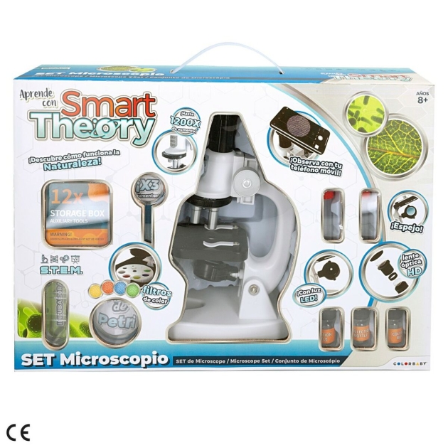 Mikroskopas Colorbaby Smart Theory 2 vnt.