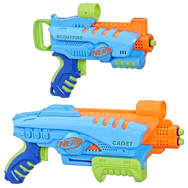 Minkštų strėlyčių 2 šautuvų rinkinys Nerf Ultimate Starter Set