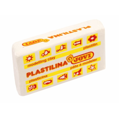 Modeliavimo plastilinas Jovi Balta 50 g (30 Dalys)