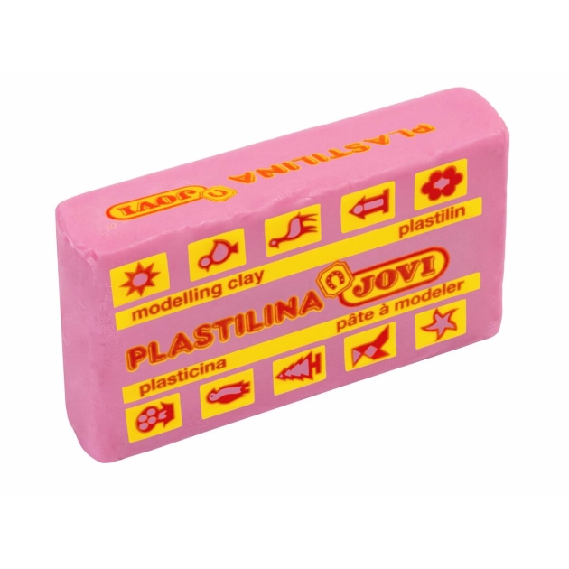 Modeliavimo plastilinas Jovi Rožinė 50 g (30 Dalys)