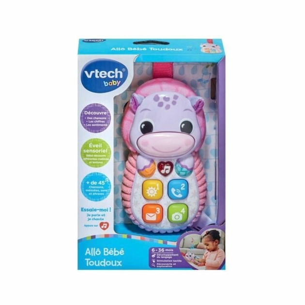 Mokomasis žaidimmas Vtech Baby Allô Bébé Todoux (FR) Rožinė