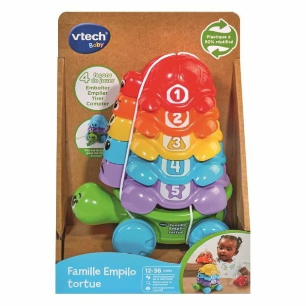 Mokomasis žaidimmas Vtech Baby Famille Empilo Tortue (FR)