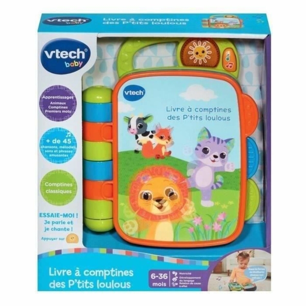 Mokomasis žaidimmas Vtech Baby Livre à comptines des P´tits Loulous (FR)