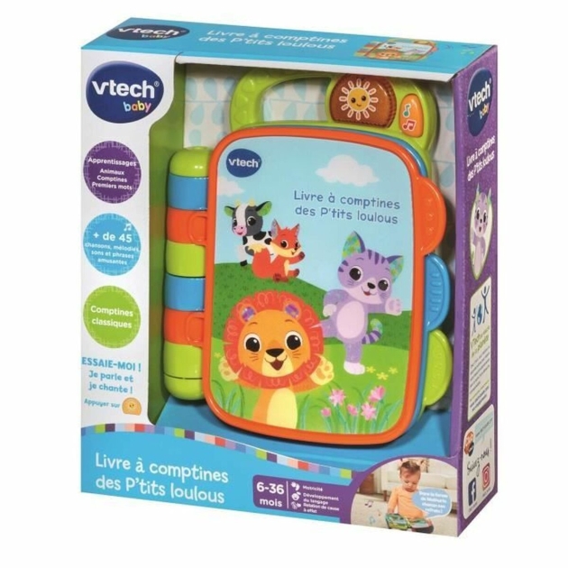 Mokomasis žaidimmas Vtech Baby Livre à comptines des P´tits Loulous (FR)