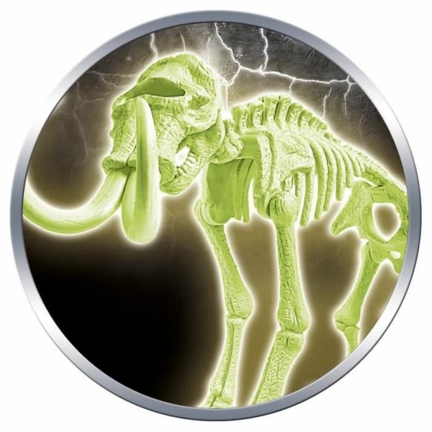 Mokslinis žaidimas Clementoni Archéo Ludic Mammoth Fluorescencinė