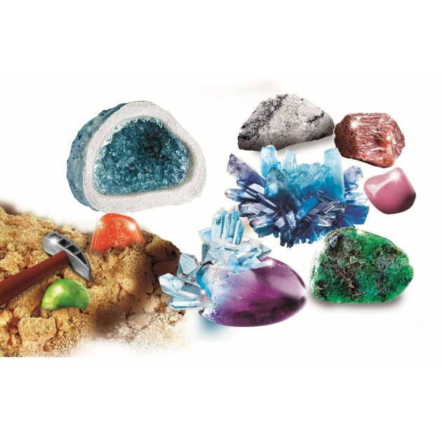 Mokslinis žaidimas Clementoni Crystals and Gemstones