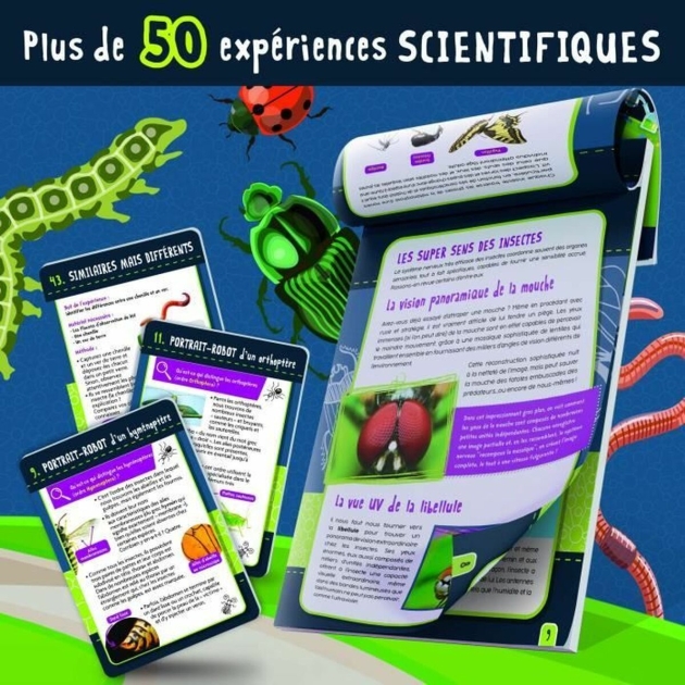 Mokslinis žaidimas Lisciani Giochi Génius Science scientific game insects (FR)