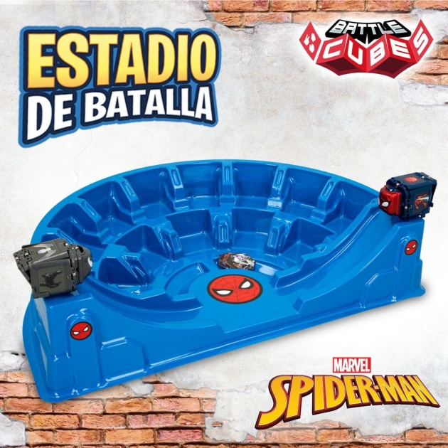 Mūšio arena Spider Man Battle Cubes 15 Dalys 4 vnt. 42,5 x 9 x 28 cm