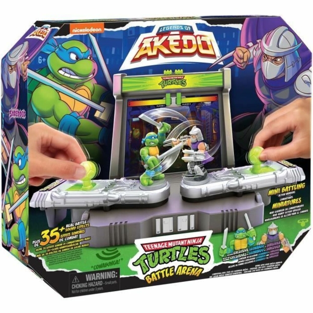 Mūšio arena Teenage Mutant Ninja Turtles Legends of Akedo: Leonardo vs Shredder