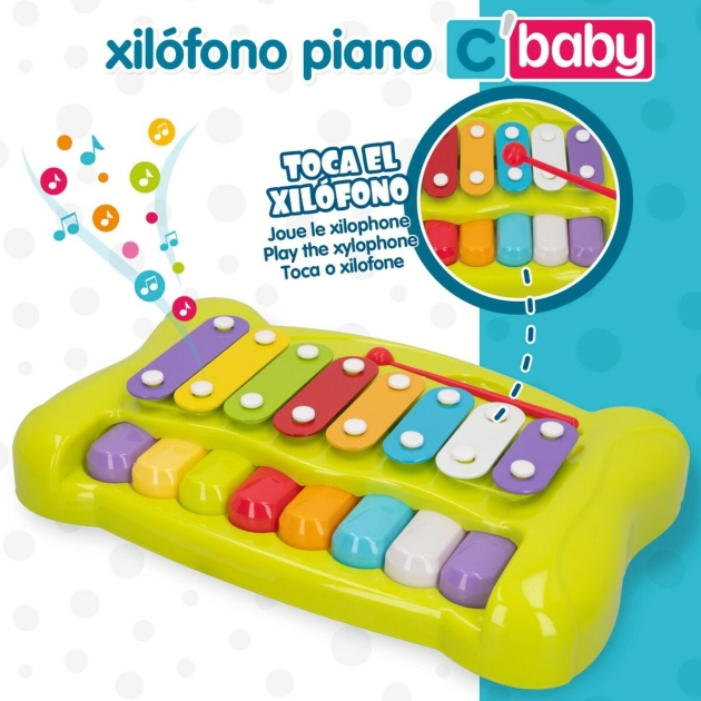 Muzikinis žaislas Colorbaby Metalinis Plastmasinis 34 x 6 x 21 cm (6 vnt.)