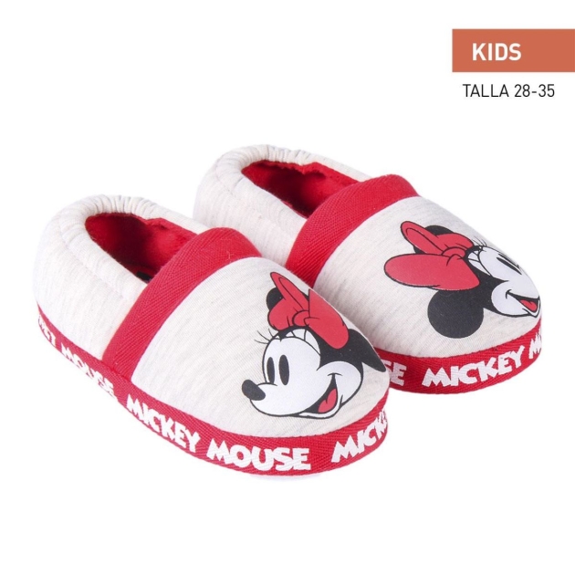 Namų šlepetes Minnie Mouse Šviesiai pilka