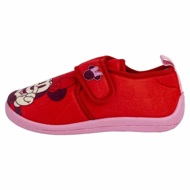 Namų šlepetes Minnie Mouse Raudona Velcro