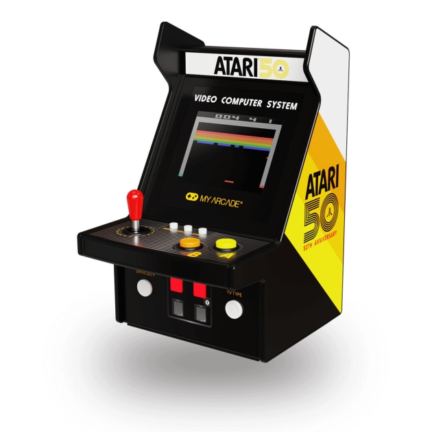 Nešiojama žaidimų konsolė My Arcade Micro Player PRO – Atari 50th Anniversary Retro Games