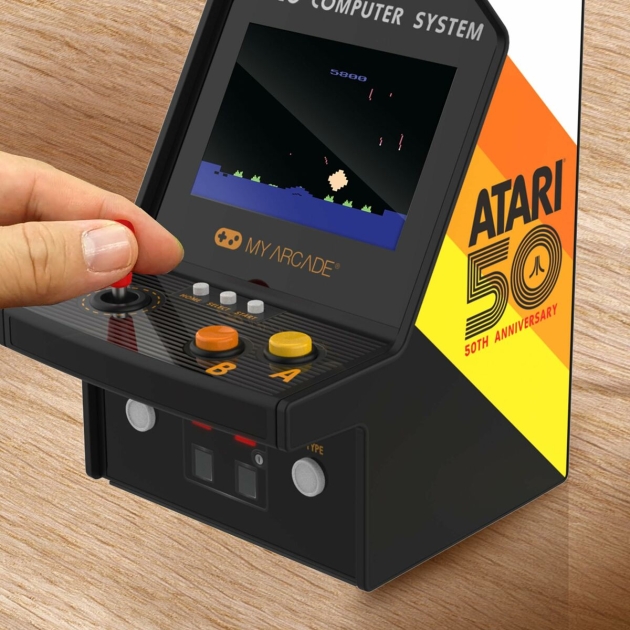 Nešiojama žaidimų konsolė My Arcade Micro Player PRO – Atari 50th Anniversary Retro Games