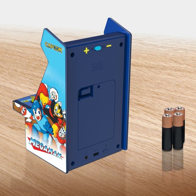 Nešiojama žaidimų konsolė My Arcade Micro Player PRO – Megaman Retro Games Mėlyna