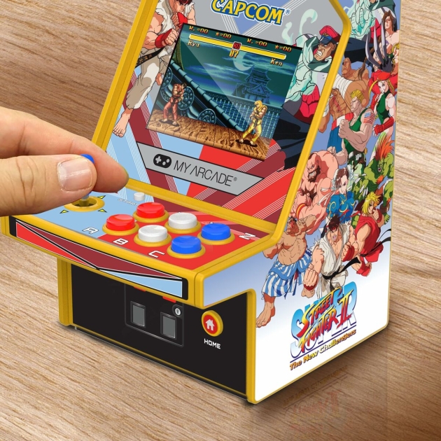 Nešiojama žaidimų konsolė My Arcade Micro Player PRO – Super Street Fighter II Retro Games