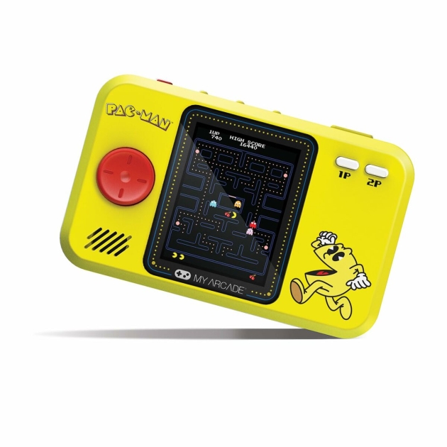 Nešiojama žaidimų konsolė My Arcade Pocket Player PRO – Pac Man Retro Games Geltona