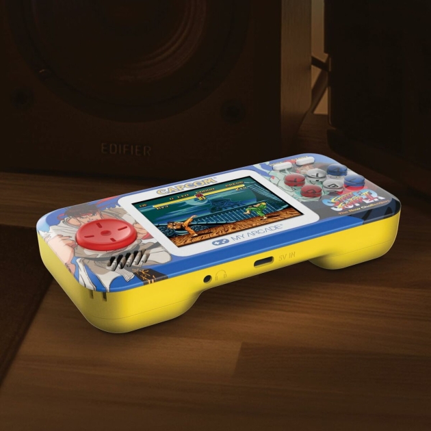 Nešiojama žaidimų konsolė My Arcade Pocket Player PRO – Super Street Fighter II Retro Games