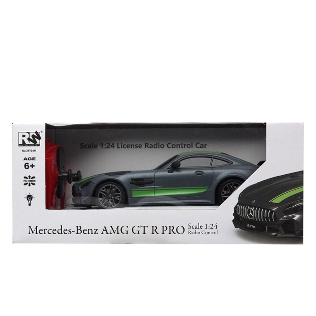 Nuotoliniu būdu valdomas automobilis Mercedes Benz AMG GT R PRO 1:24