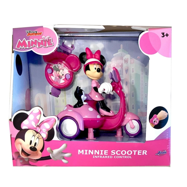 Nuotoliniu būdu valdomas automobilis Minnie Mouse Scooter