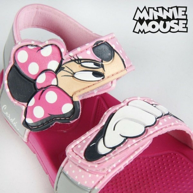 Paplūdimio sandalai Minnie Mouse Rožinė