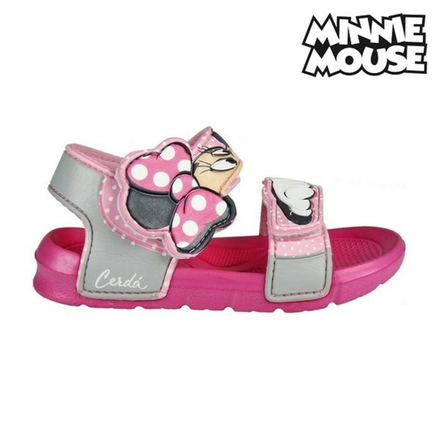 Paplūdimio sandalai Minnie Mouse Rožinė