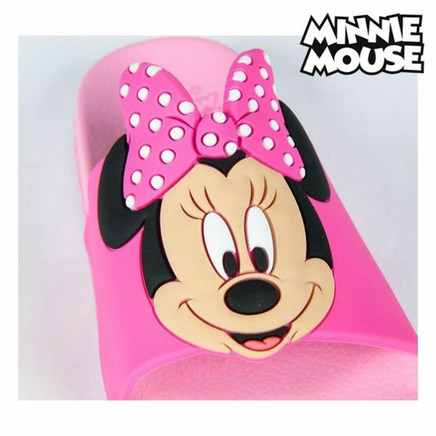 Paplūdimio šlepetės Vaikams Minnie Mouse Juoda