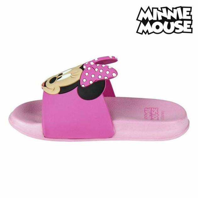 Paplūdimio šlepetės Vaikams Minnie Mouse Juoda