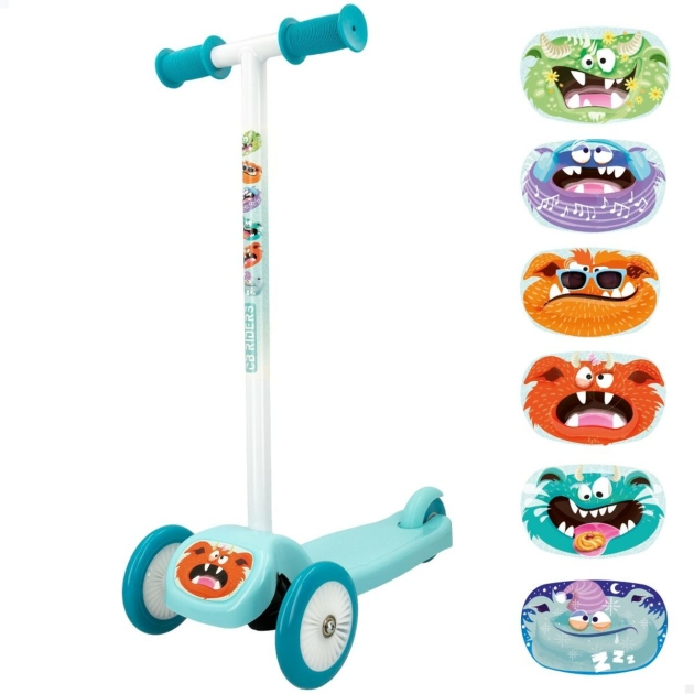 Paspirtukas Colorbaby Monsters 2 vnt.