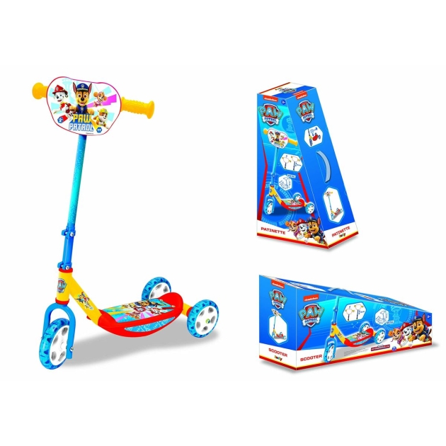 Paspirtukas Smoby Paw Patrol 3w Scooter Spalvotas