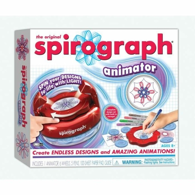 Piešimo rinkinys Spirograph Silverlit Animator