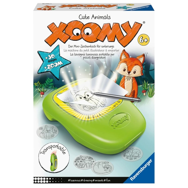 Piešinių dizainas Xoomy Midi Ravensburger Cute animals