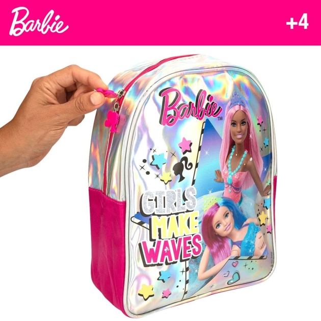 Plastilino modeliavimo kūrybiškas žaidimas Barbie Fashion Kuprinė 14 Dalys 600 g