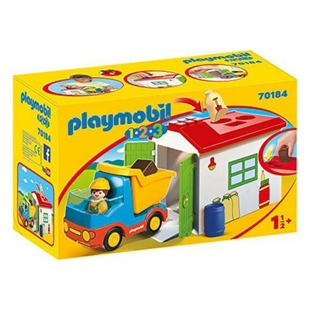 Playset 1.2.3 Garage Truck Playmobil 70184