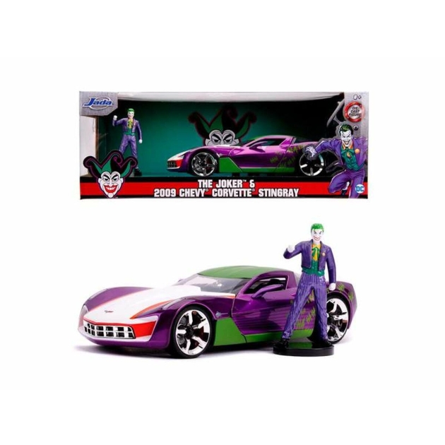 Playset Batman Joker 2009 Chevy Corvette Stingray