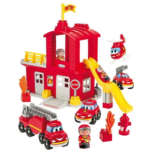 Playset Ecoiffier Fire Station 10 Dalys