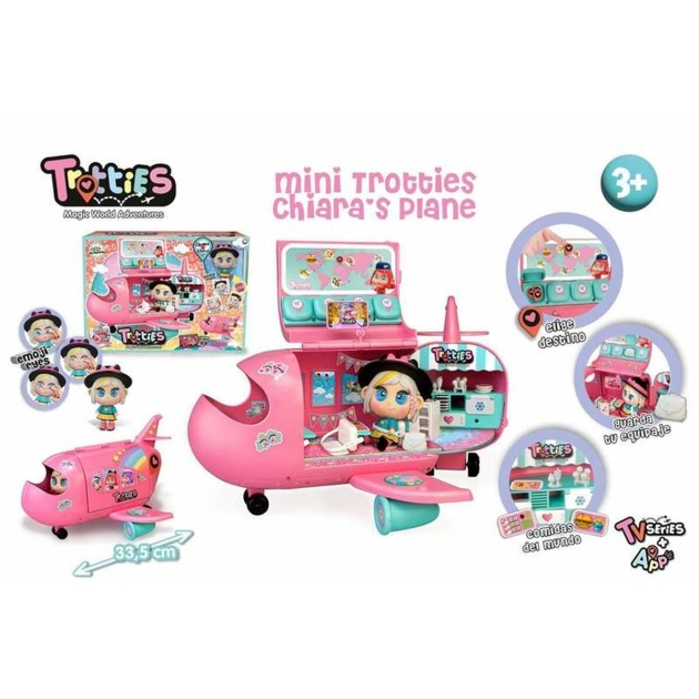 Playset Famosa Mini Trotties Chiara Lėktuvas 33,5 cm