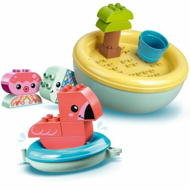 Playset Lego Bath Toy: Floating Animal Island 20 Dalys