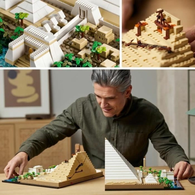 Playset Lego 21058 Architecture The Great Pyramid of Giza 1476 Dalys